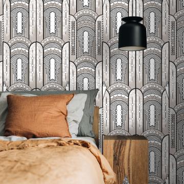 Papier peint art déco